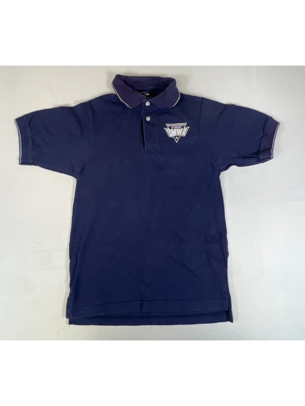 King Louie Vintage Men S Navy UMWA Union Made in USA Polo Shirt
